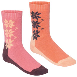 Set di calzini Kari Traa Kt Wool Sock 2 Pk rosa Cor