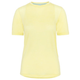 Maglietta sportiva da donna Kari Traa Embla Wool Tee giallo Mellow Yellow