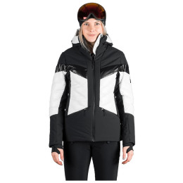 Giacca da sci da donna Northfinder Abigale nero/bianco 279blackwhite