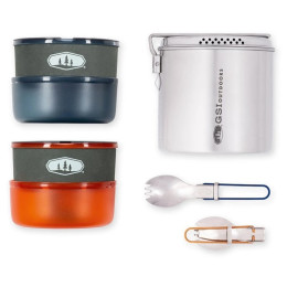 Set di stoviglie GSI Outdoors Glacier Dualist 1,8 l