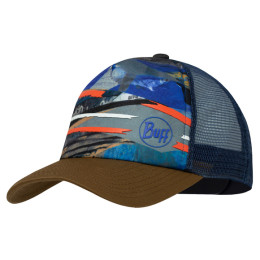 Berretto con visiera per bambini Buff Trucker Cap 2023 blu Smap Multi