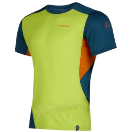 Maglietta da uomo La Sportiva Grip T-Shirt M giallo Lime Punch/Storm Blue