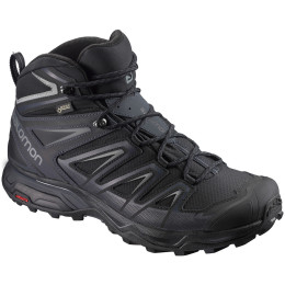 Scarpe da uomo Salomon X Ultra 3 Wide Mid GTX® nero Black/IndianInk/Monument