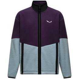 Felpa da uomo Salewa Fanes Jacket Fz M viola mysterioso/8260