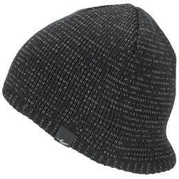 Cappello impermeabile SealSkinz WP Cold Weather Reflective nero Black