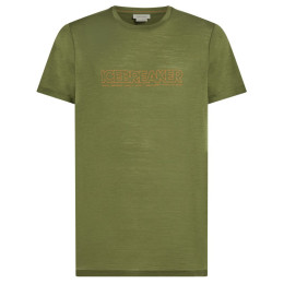 Maglietta funzionale da uomo Icebreaker M 150 Tech Lite SS Tee IBCoordinates verde Sphagnum