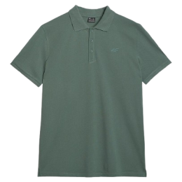 Maglietta da uomo 4F Polo Shirt M555 verde GREEN