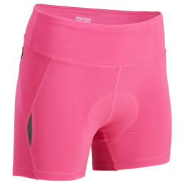 Pantaloncini da ciclismo da donna Silvini Merana rosa fuchsia
