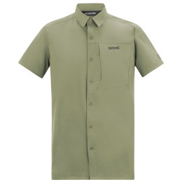 Camicia da uomo Regatta Anti-Insect Travel Light S/S Shirt verde Light Sage