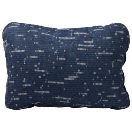 Cuscino Therm-a-Rest Compressible Pillow, Large blu/grigio warp speed