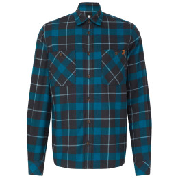 Camicia da uomo Mammut Alvra Longsleeve Shirt Men blu gabbro-deep teal