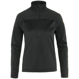 Felpa da donna Fjällräven Abisko Lite Fleece Half Zip W