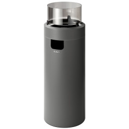 Stufa da esterni a gas Enders Nova LED L grigio Gray/Black