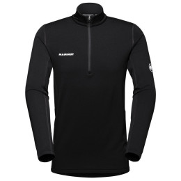 Maglietta funzionale da uomo Mammut Aenergy ML Half Zip Pull Men nero black 0001
