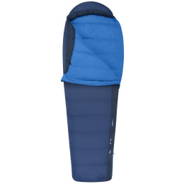 Sacco a pelo in piuma Sea to Summit Trek TkII Long blu scuro Denim / Navy