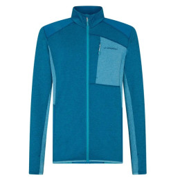 Felpa da uomo La Sportiva True North Jkt M (2022) blu Space Blue/Topaz
