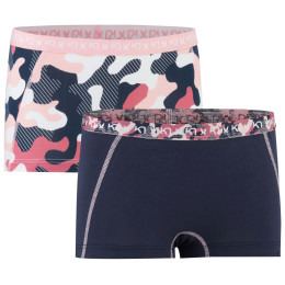 Mutandine Kari Traa Attraktiv Hipster 2PK (2020) rosa/viola marin