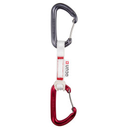Set express Ocún HAWK QD WIRE BIO-DYN-RING 15 mm 10 cm 6-pack rosso Red