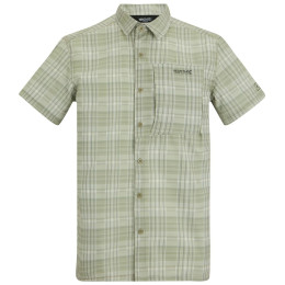 Camicia da uomo Regatta Anti-Insect Travel Light S/S Shirt verde chiaro LightSageCh