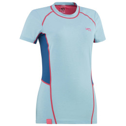 Maglietta da donna Kari Traa Svala Tee blu/rosa Surfboard