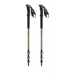 Bastoncini da trekking Vipole Base Camp Ql Mid Green Dlx grigio