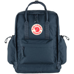 Zaino Fjällräven Kanken Outlong blu scuro Navy