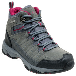 Scarpe da donna Hi-Tec Lasado Mid WP Wo´s grigio DarkGray/Black/DarkFuchsia