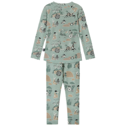 Intimo sportivo per bambini Reima Moomin Trivsam Airy Green verde Airy Green