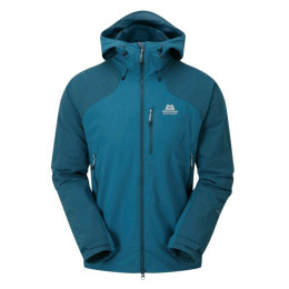 Giacca da uomo Mountain Equipment Frontier Hooded azzurro InkBlue/LegionBlue