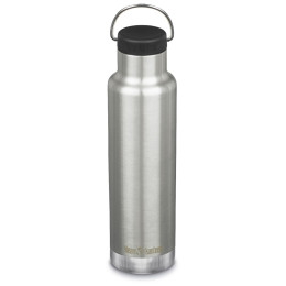 Thermos Klean Kanteen Insulated Classic 20oz (w/Loop Cap) argento Brushed Stainless