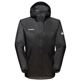 Giacca da uomo Mammut Kento Light HS Hooded Jacket Men nero black-white