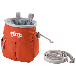 Sacchetto porta magnesite Petzl Sakapoche rosso Red