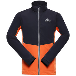 Giacca softshell da uomo Alpine Pro Tych blu/arancio navy