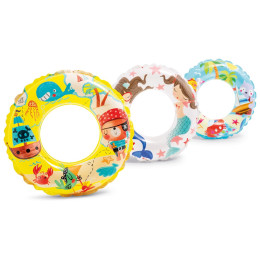 Salvagente Intex Transparent Rings 59242NP