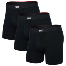 Boxer Saxx Vibe Xtra Soft Comfort Boxer Brf Fly 3Pk nero black