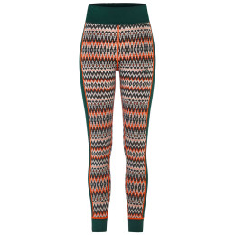 Leggings da donna Kari Traa Silja Pant verde/arancio Pine