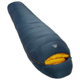 Sacco a pelo in piuma Mountain Equipment Helium 800 Regular blu Majolica Blue