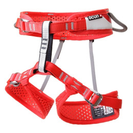 Imbracatura da arrampicata per bambini Ocún WeBee Kid rosso