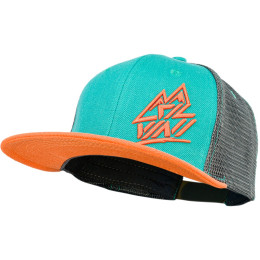 Berretto con visiera Silvini Trucker Mirano blu/arancio OceanOrange