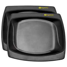 Set di piatti Ridge Monkey DLX Large Plate Twin Pack