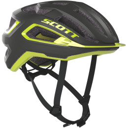 Casco da ciclismo Scott Arx Plus (2021) grigio scuro DkGr/RaYel