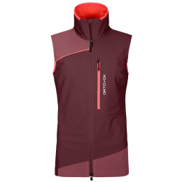Gilet da donna Ortovox W's Pala Light Vest rosso Winetasting