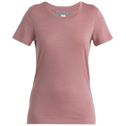 Maglietta da donna Icebreaker W Tech Lite II SS Tee rosa Crystal