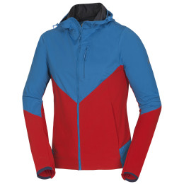 Giacca da uomo Northfinder Qilty blu/rosso Bluered