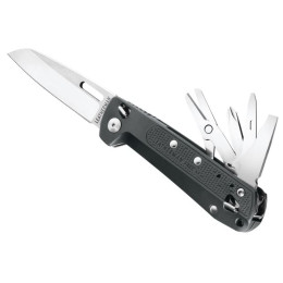 Coltello multifunzionale Leatherman Free K4 nero/argento Grey / Šedá