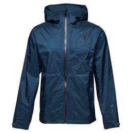 Giacca da uomo Black Diamond Treeline Rain Shell blu Indigo