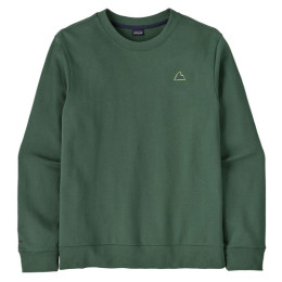 Felpa da uomo Patagonia M's Fitz Roy Massif Daily Crew verde Canopy Green