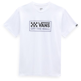 Maglietta da uomo Vans WRECKED ANGLE-B bianco White