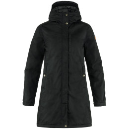 Cappotto da donna Fjällräven Kiruna Padded Parka W nero Black