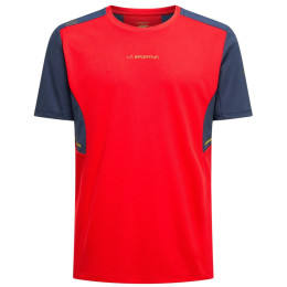 Maglietta da uomo La Sportiva Ridge T-Shirt M blu scuro Night Sky/Mountain Red